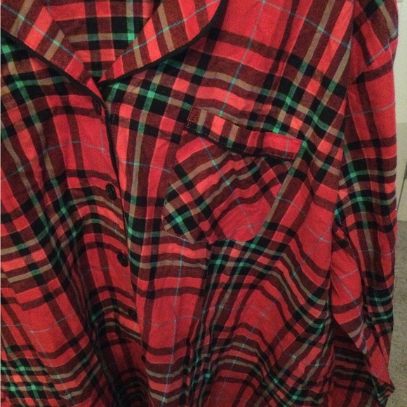 NWOT Plus Size Pajama Top - Picture 3 of 4